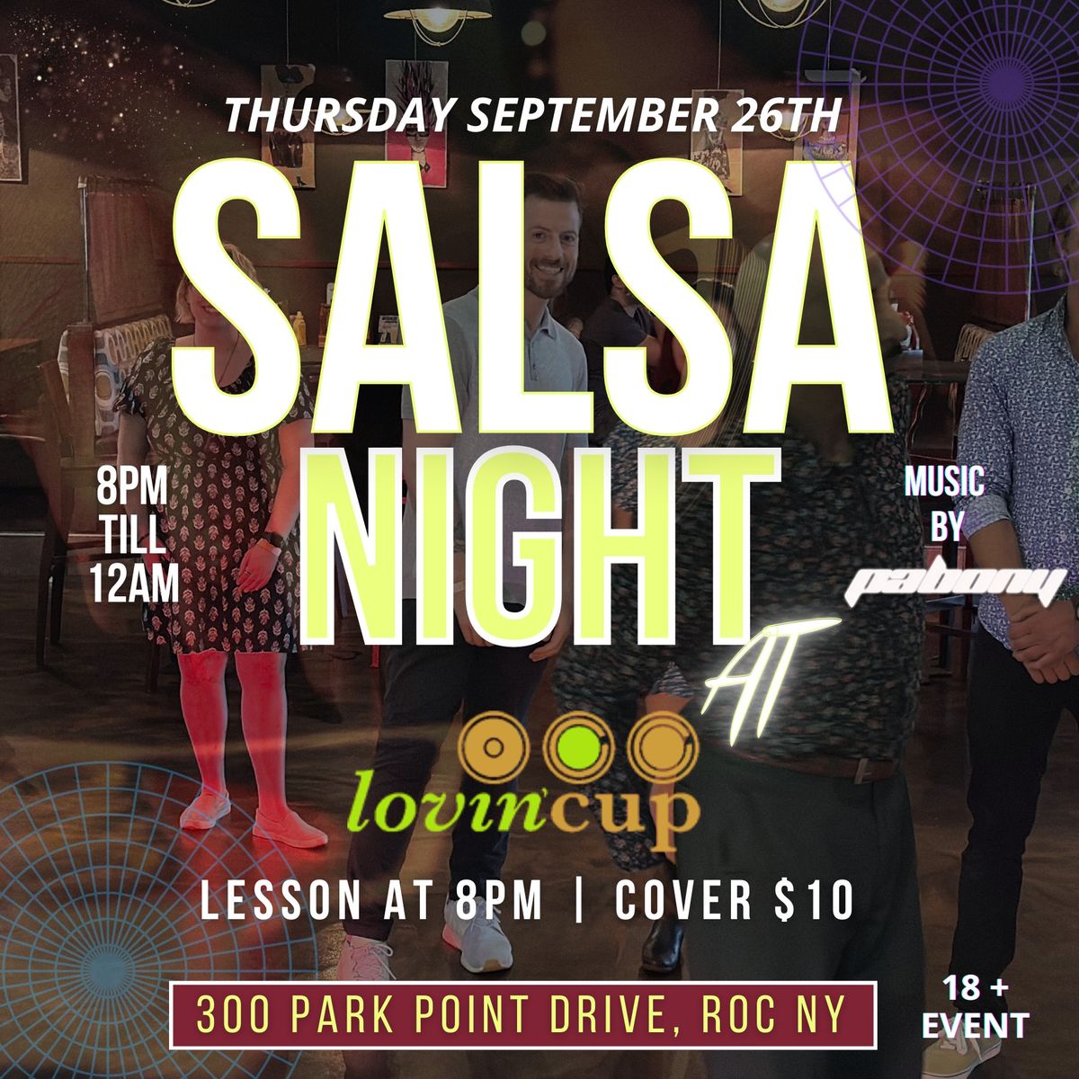 Salsa Night At Lovin Cup | DJ Pabony | September 26th