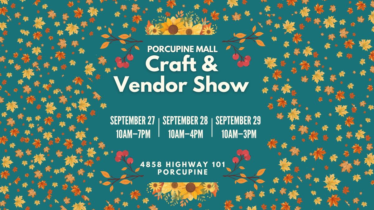 Fall Craft and Vendor Show