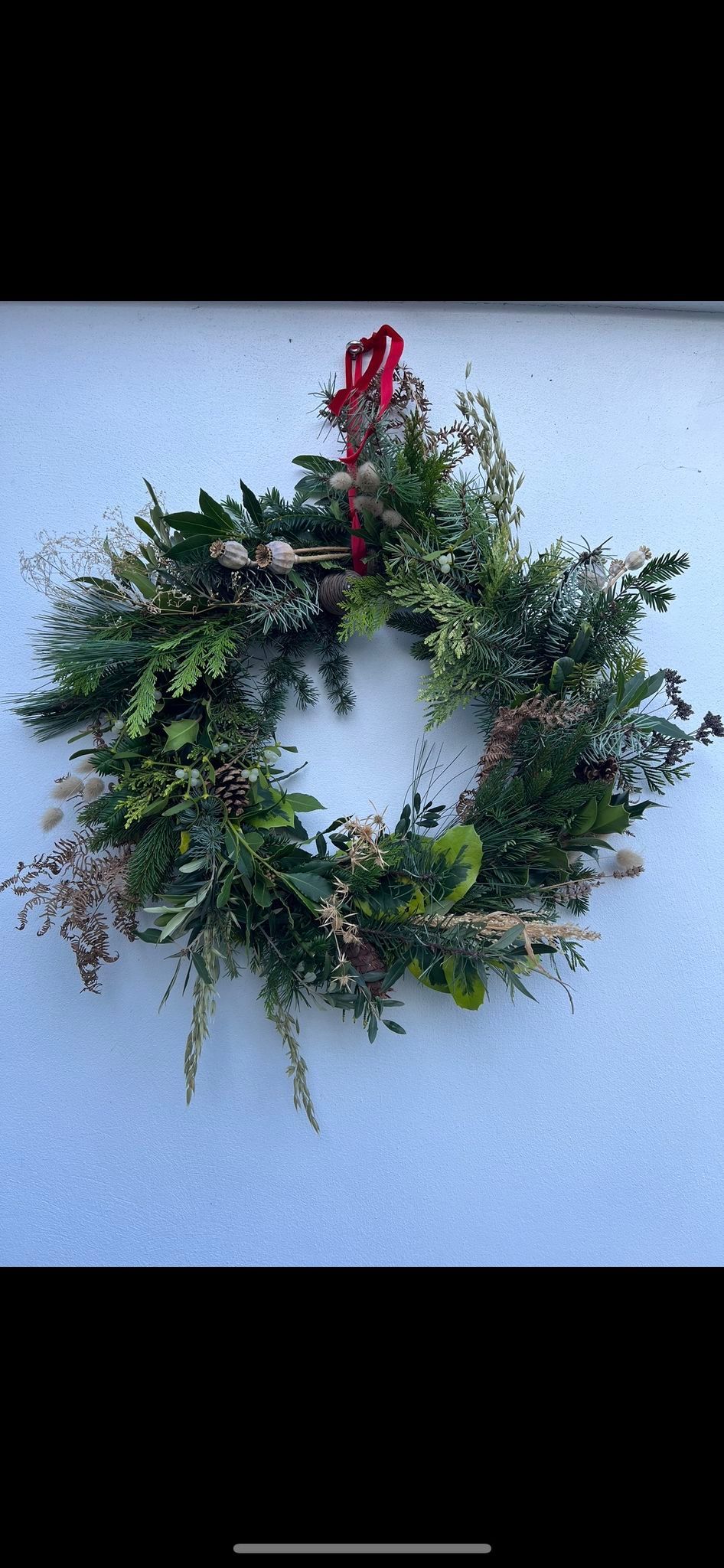 Sustainable Christmas wreath workshop 