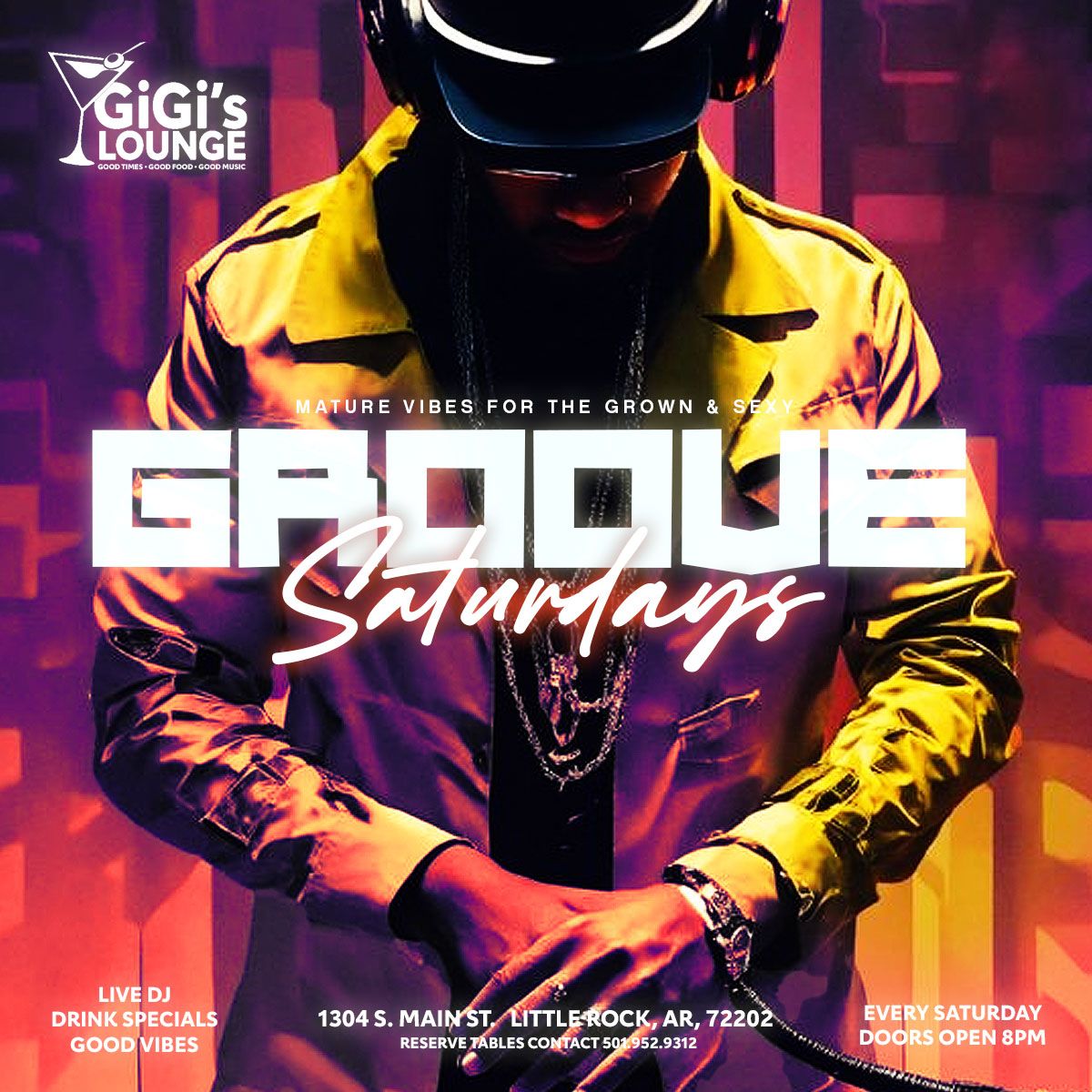 Groove Saturday's at Gi Gi's Lounge