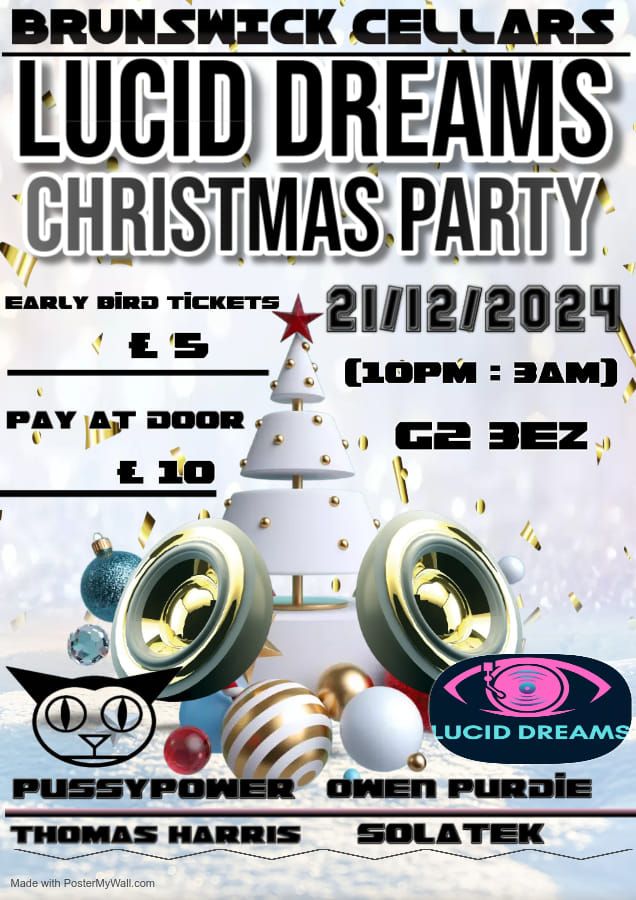 LUCID DREAMS (VINYL ONLY) CHRISTMAS PARTY 