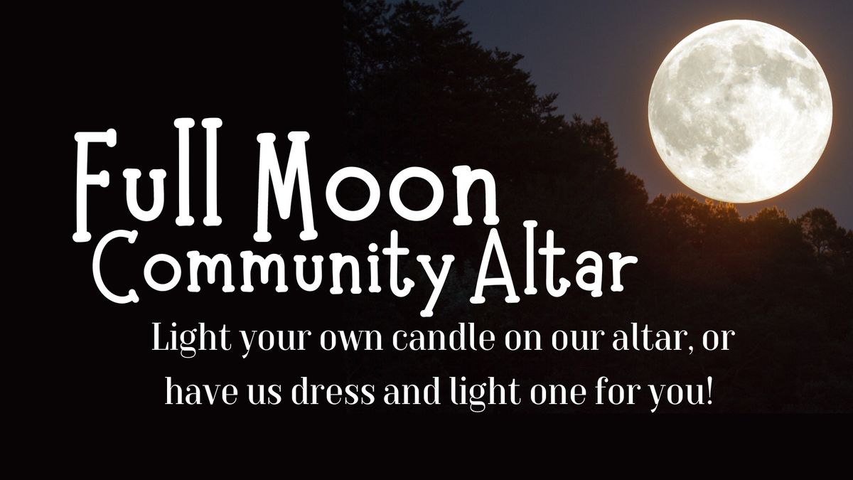 Community Altar - Wolf Moon