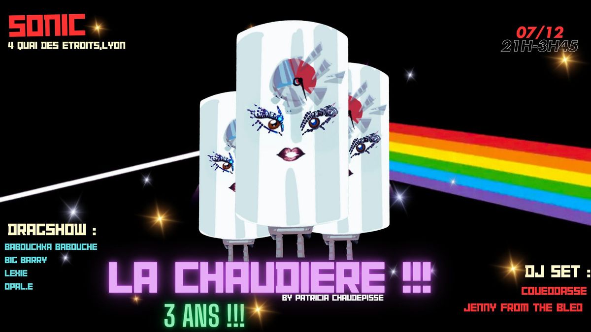 La Chaudiere Dragshow : 3 ans d'amour !!!