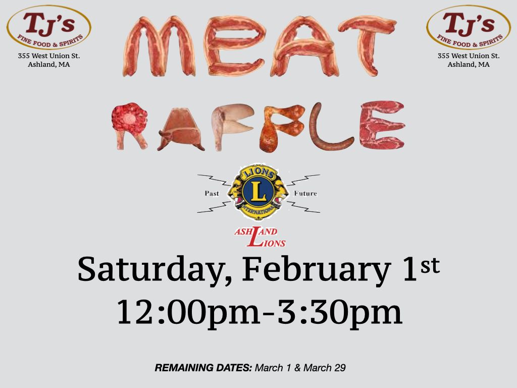 Ashland Lions: Meat Raffle