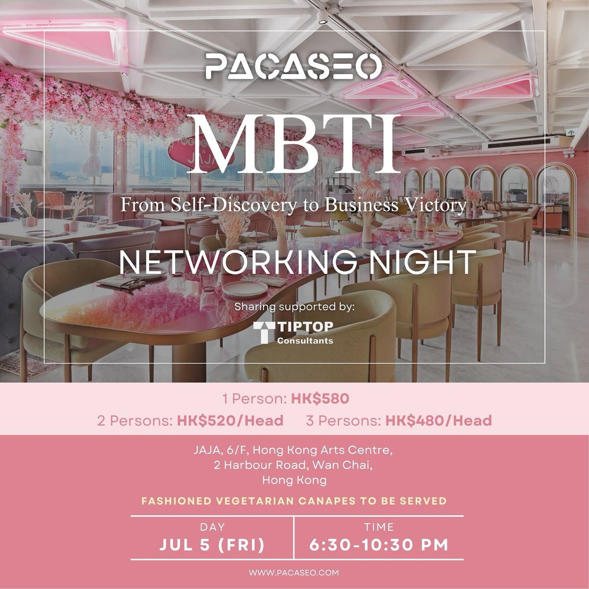 Business Networking Event: Unlocking Your Potential with MBTI (Cantonese Speaking)