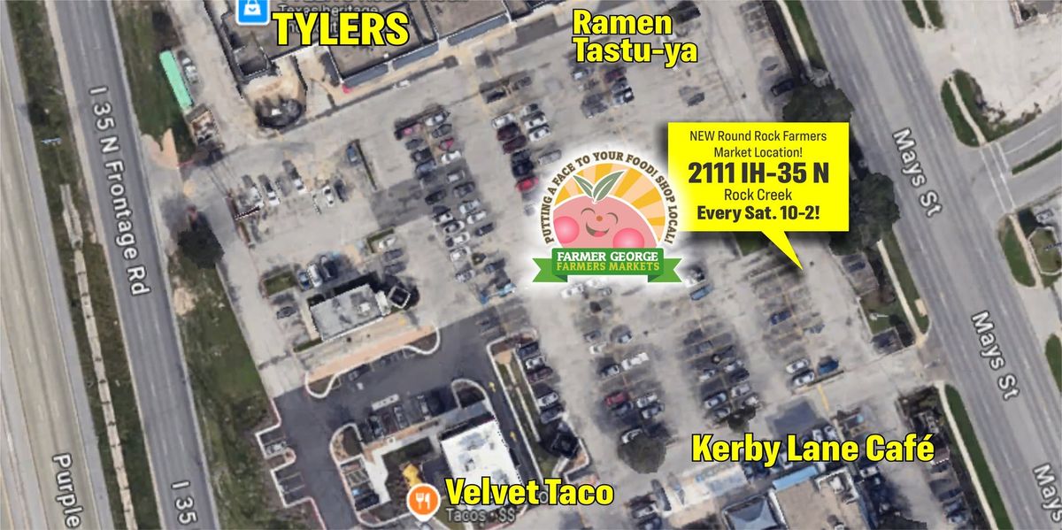 NEW LOCATION - Round Rock Farmers Market