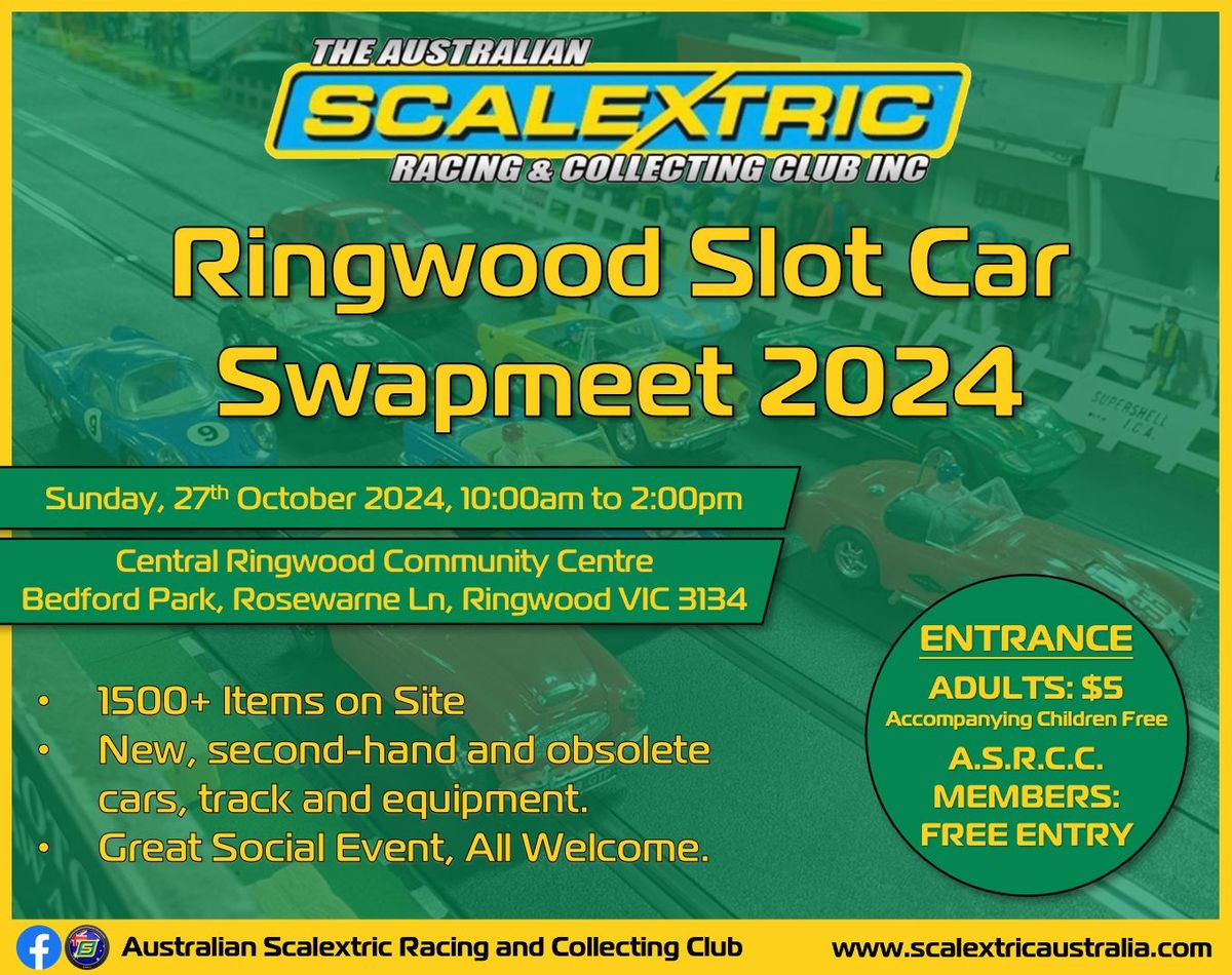 A.S.R.C.C Ringwood Slot Car Swapmeet 2024