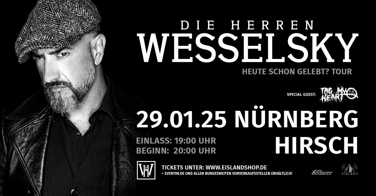 DIE HERREN WESSELSKY | N\u00fcrnberg | Der Hirsch