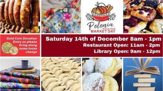 December Xmas Markets At The Polish Club