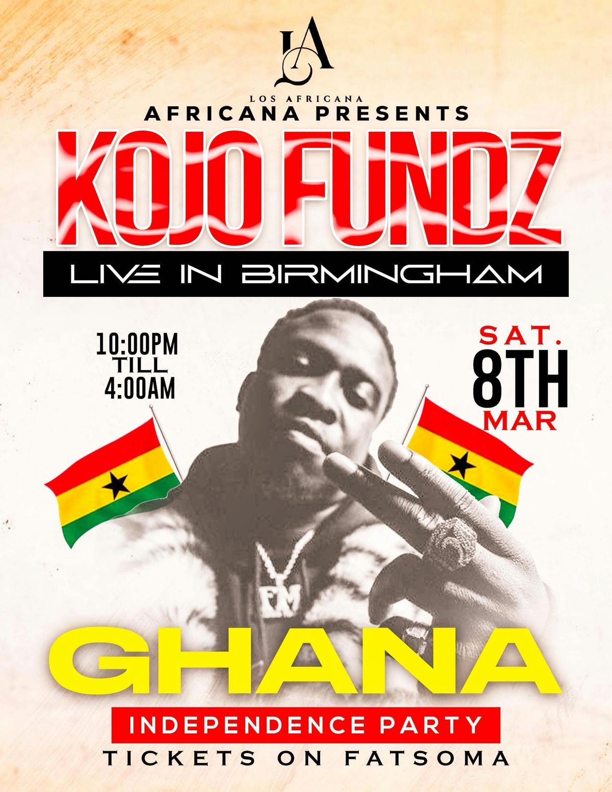 Kojo Funds Live in Birmingham - Ghana Independence \ud83c\uddec\ud83c\udded\ud83c\udf8a 