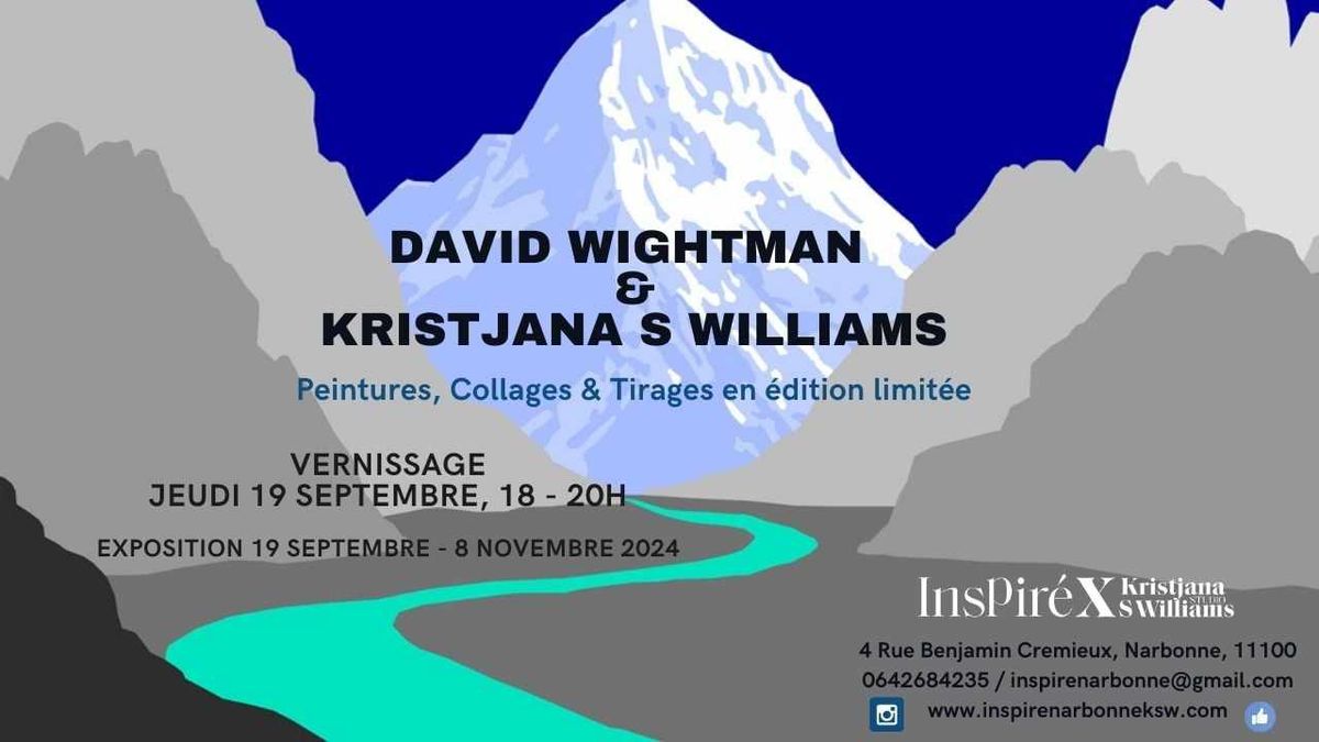 Vernissage- David Wightman & Kristjana S Williams 