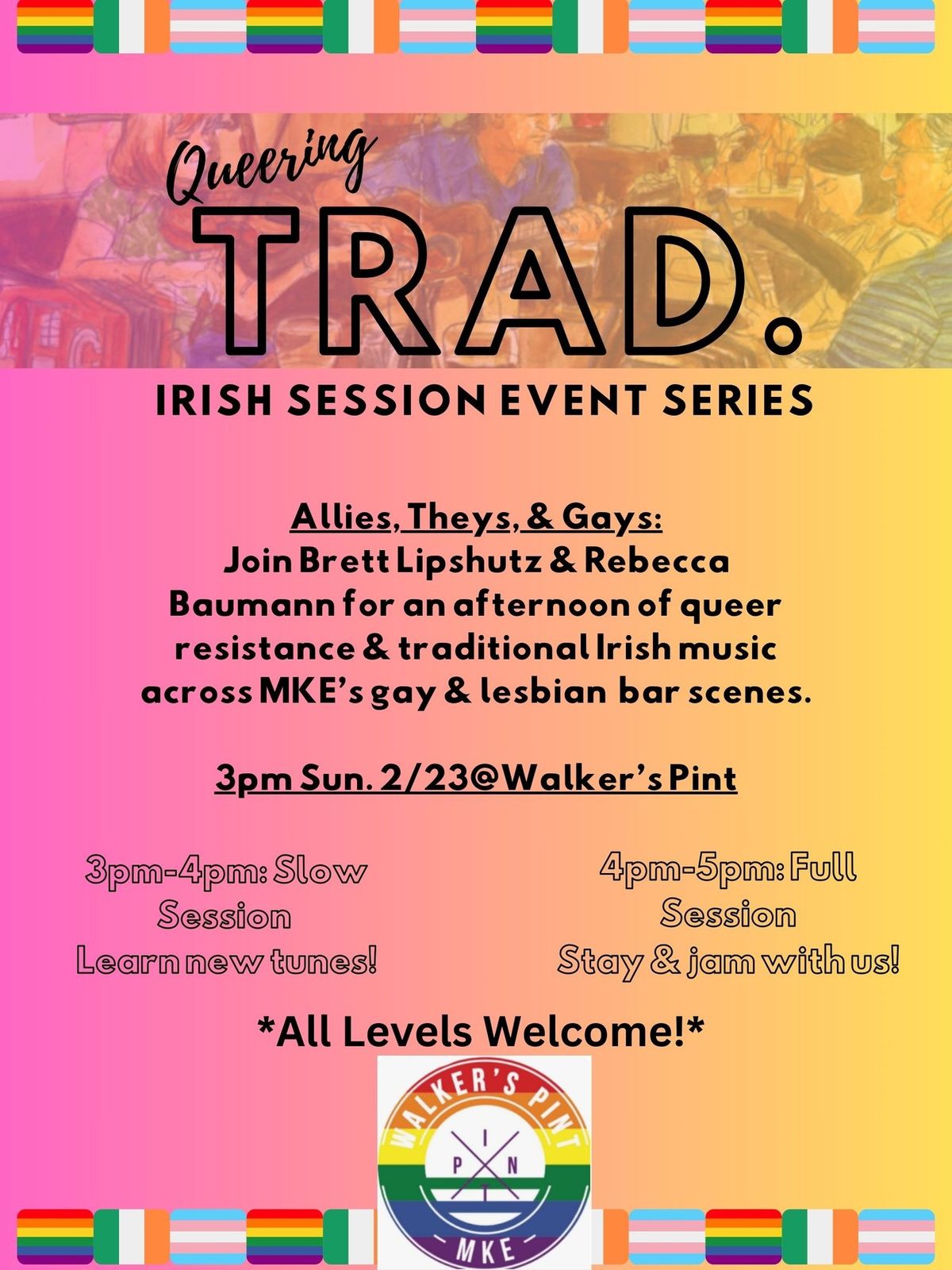 Queering Trad. Irish Session Event Series