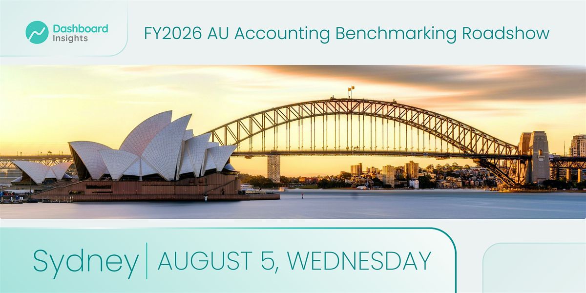 SYDNEY - FY26 Accounting Benchmarking Roadshow by Dashboard Insights
