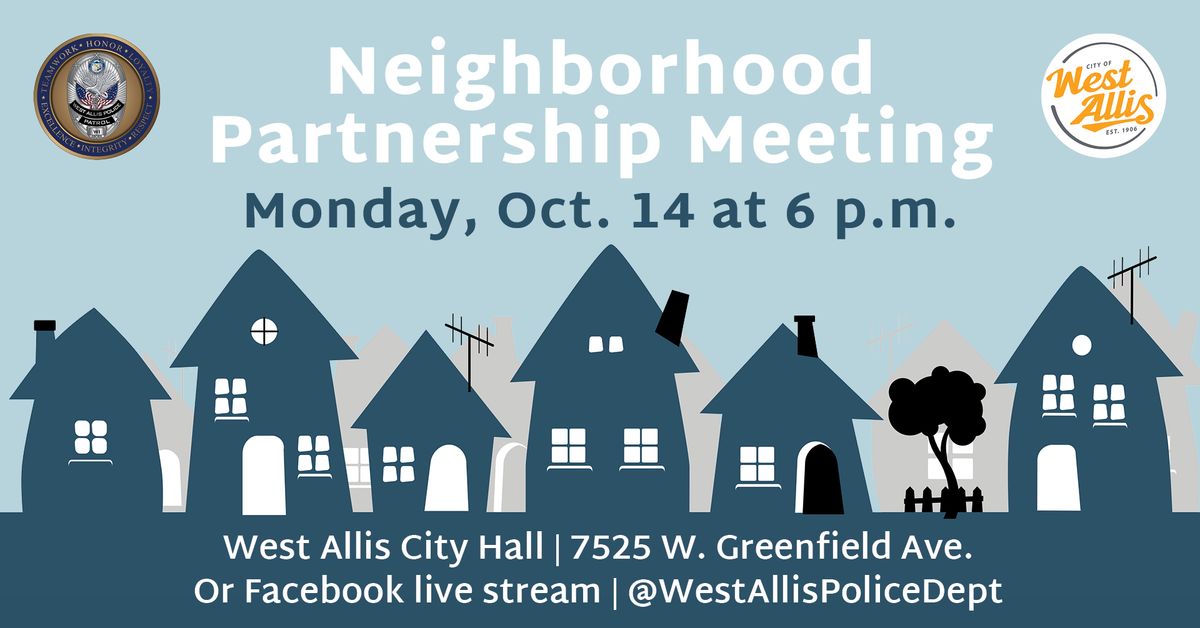 Neighborhood Partnership Meeting