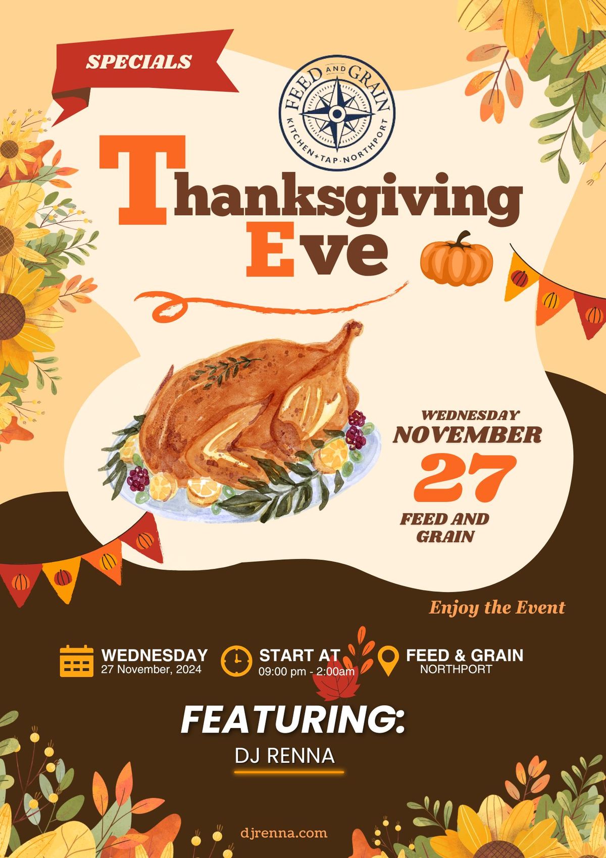 Thanksgiving Eve Party!