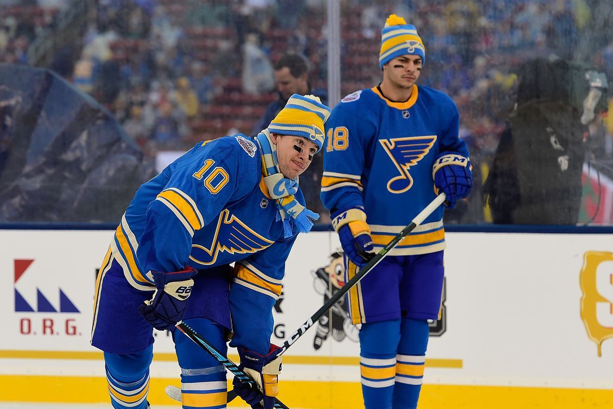 NHL Winter Classic - St. Louis Blues at Chicago Blackhawks