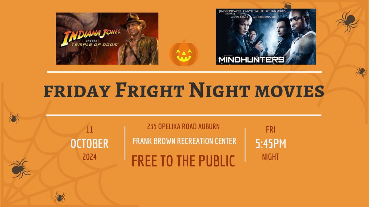 Friday Fright Night Movies