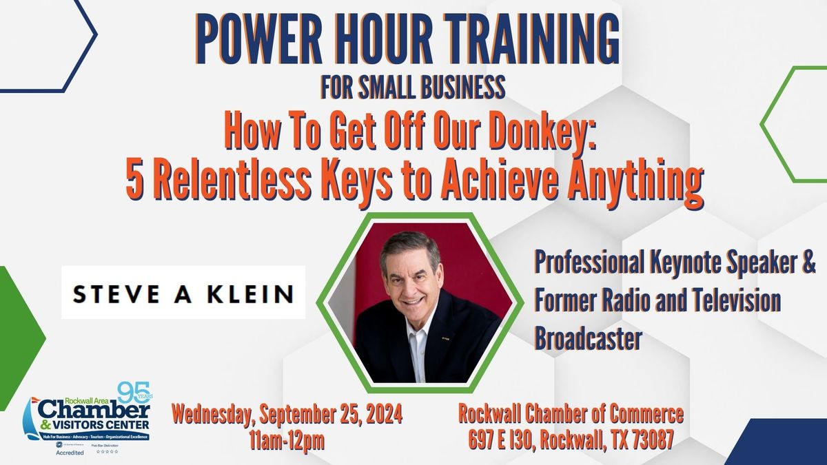 Power Hour Training for Small Business