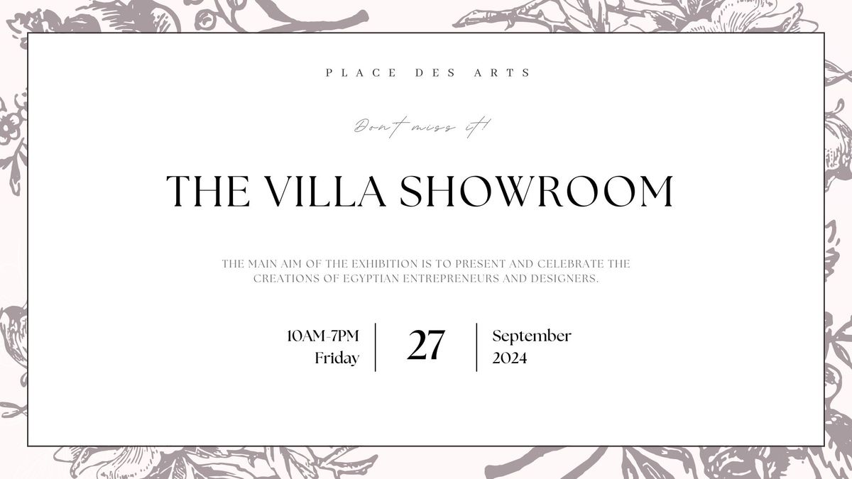 THE VILLA SHOWROOM