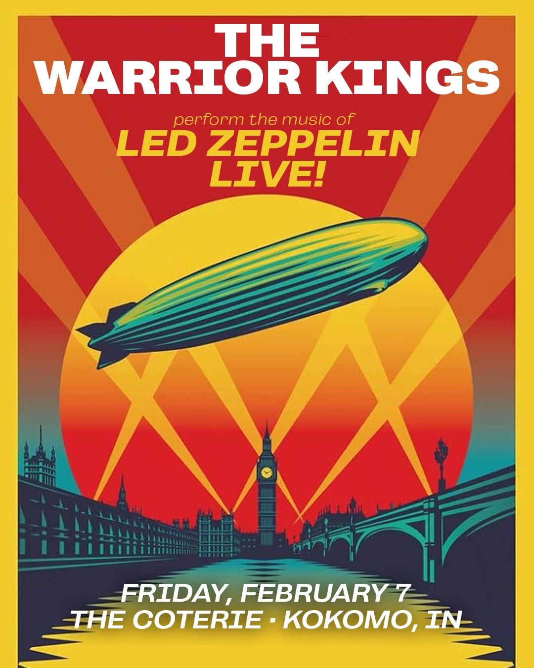 The Warrior Kings - Tribute to Led Zeppelin : Live at The Coterie!