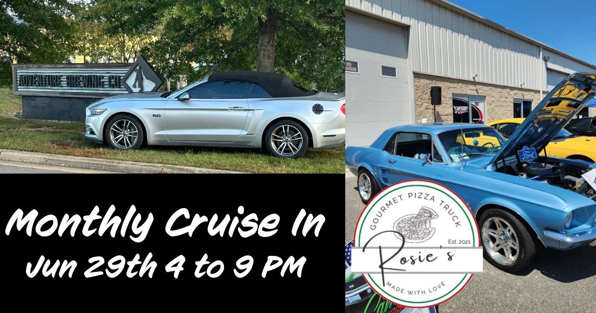 Monthly CRUISE IN at Adventure Brewing Company North