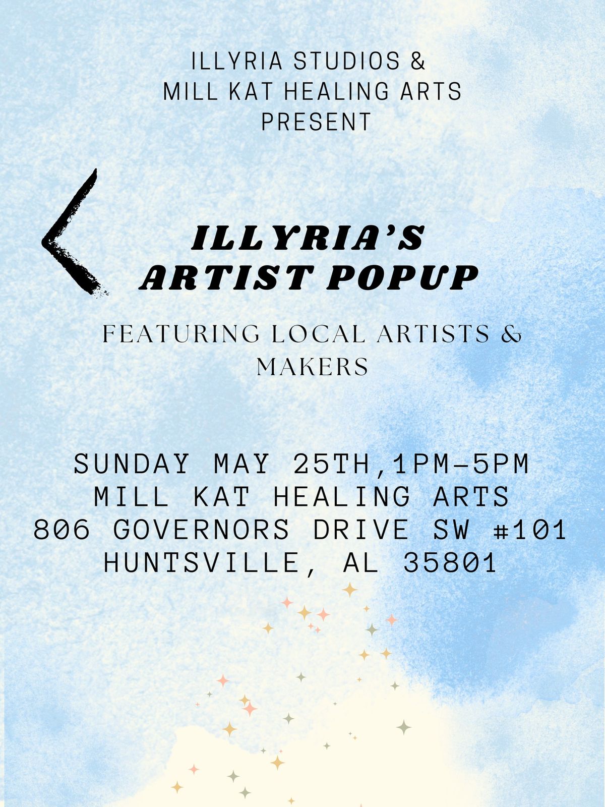 Illyria's May Artist Market