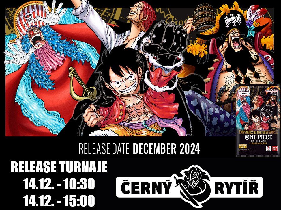 ONE PIECE - Release turnaje EMPERORS IN THE NEW WORLD