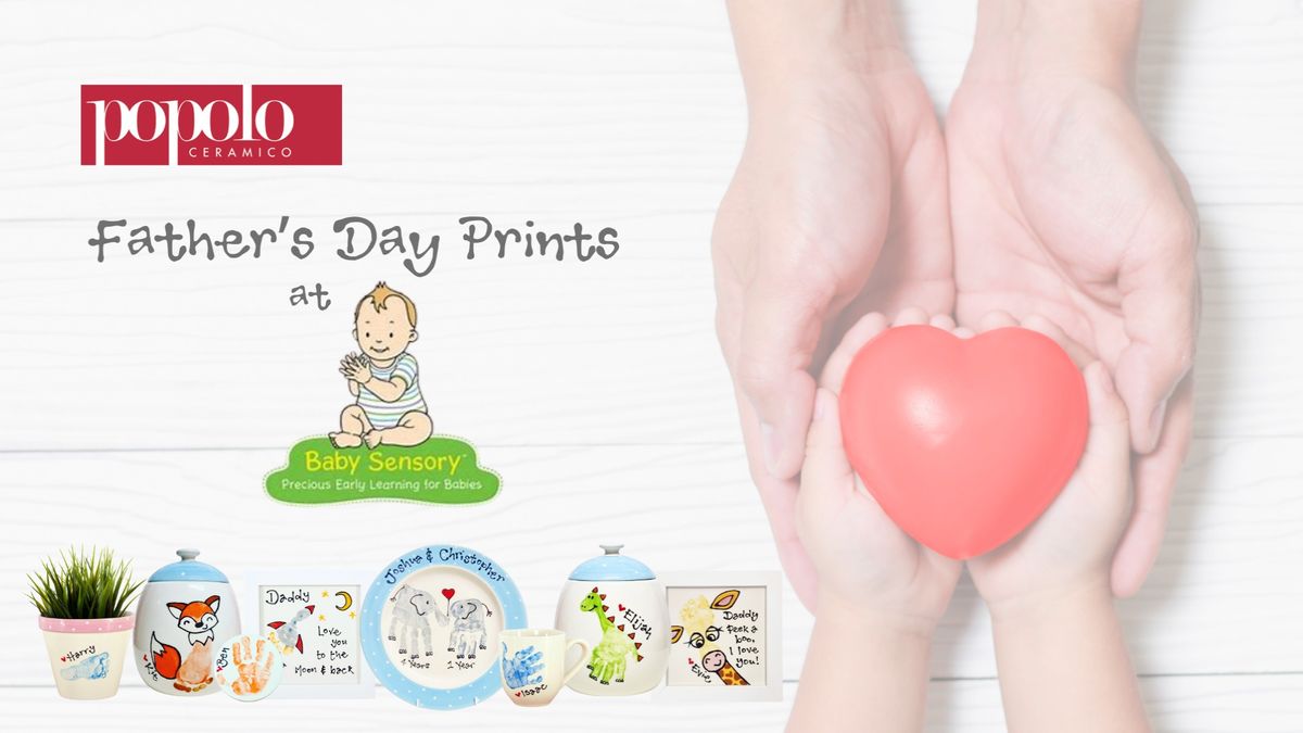 Father's Day Prints @ Baby Sensory