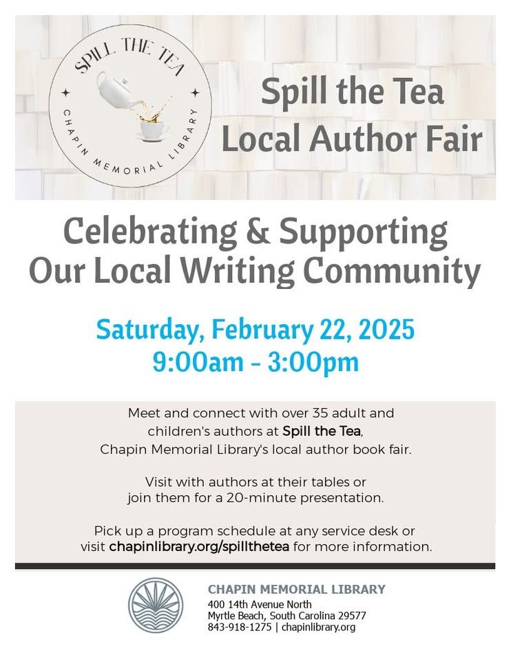 Spill The Tea Author Event