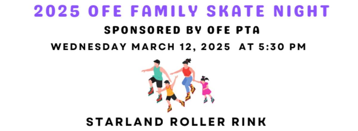 OFE PTA Skate Night 