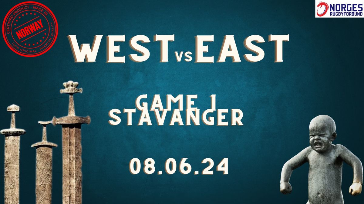 West vs East Men's XVs - Game 1