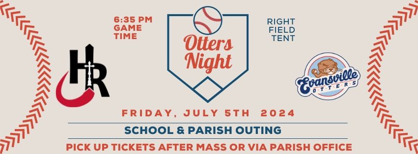 Holy Redeemer Otters Night (New Game Date)