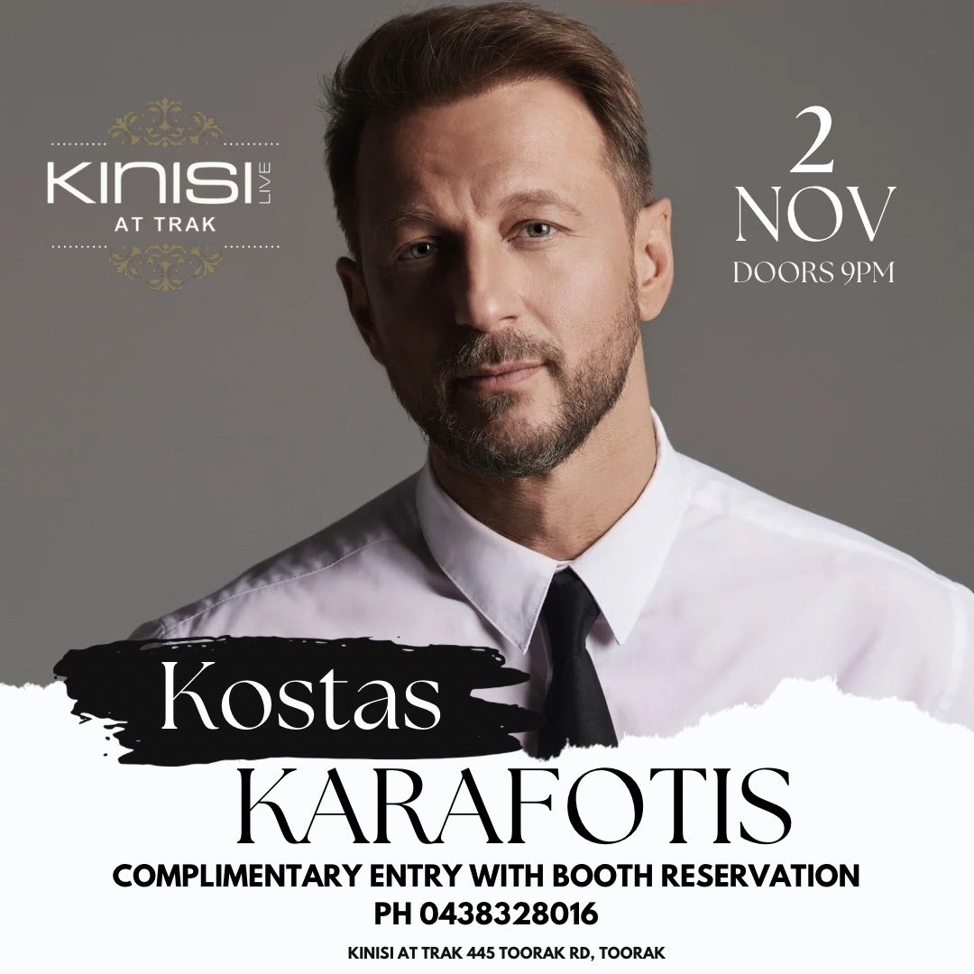 Kostas Karafotis LIVE at Kinisi 