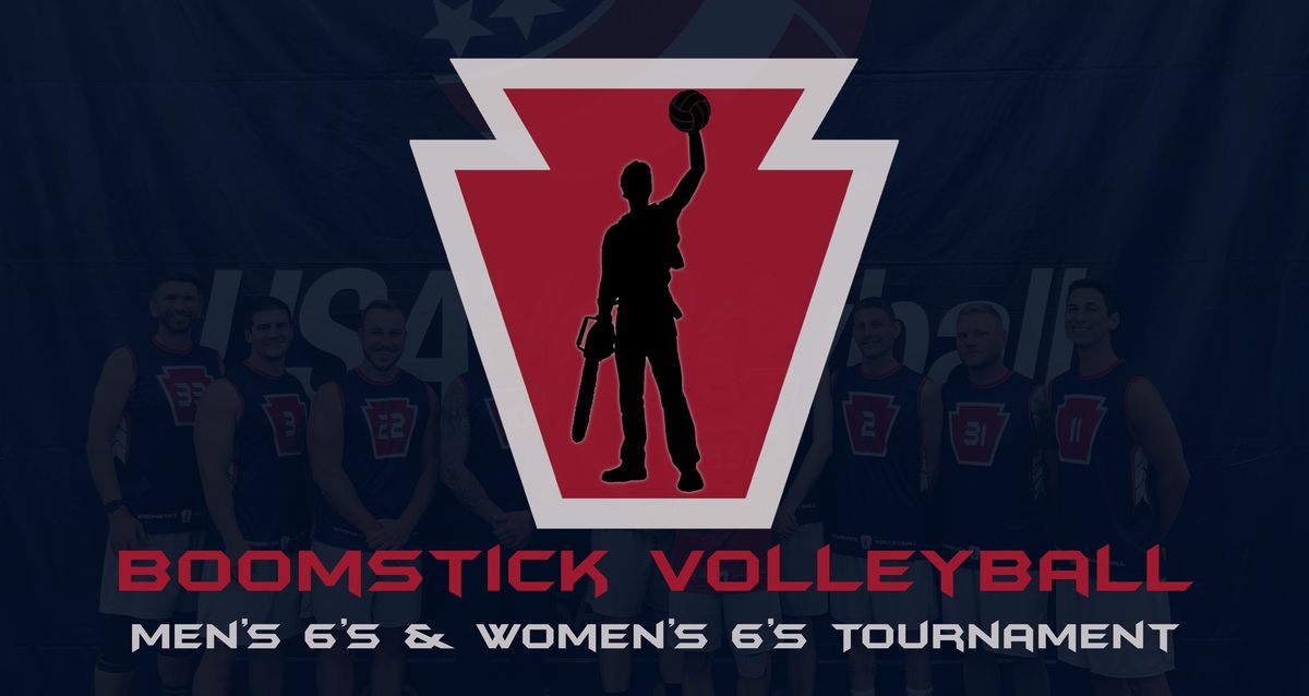 Boomstick - 2\/23\/2025 MEN's and WOMEN's 6's Volleyball Tournament (2 Divisions, Max 20 Teams) 