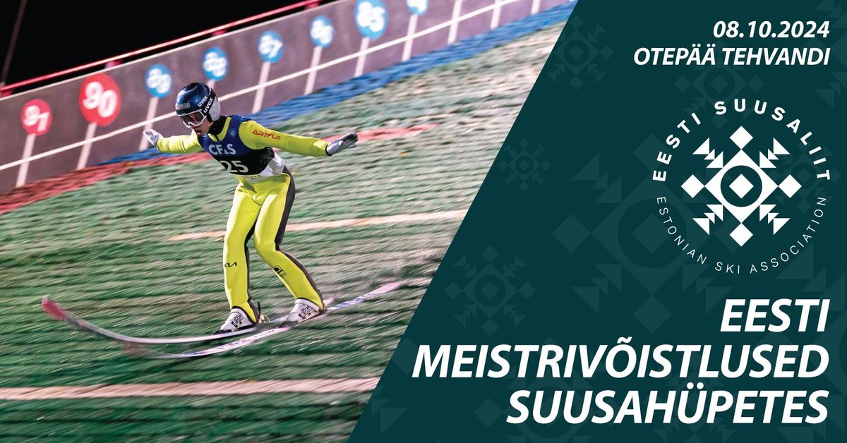 Eesti meistriv\u00f5istlused suusah\u00fcpetes suvi 2024