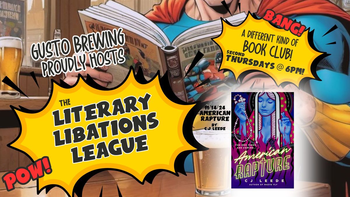 Literary Libations League: November