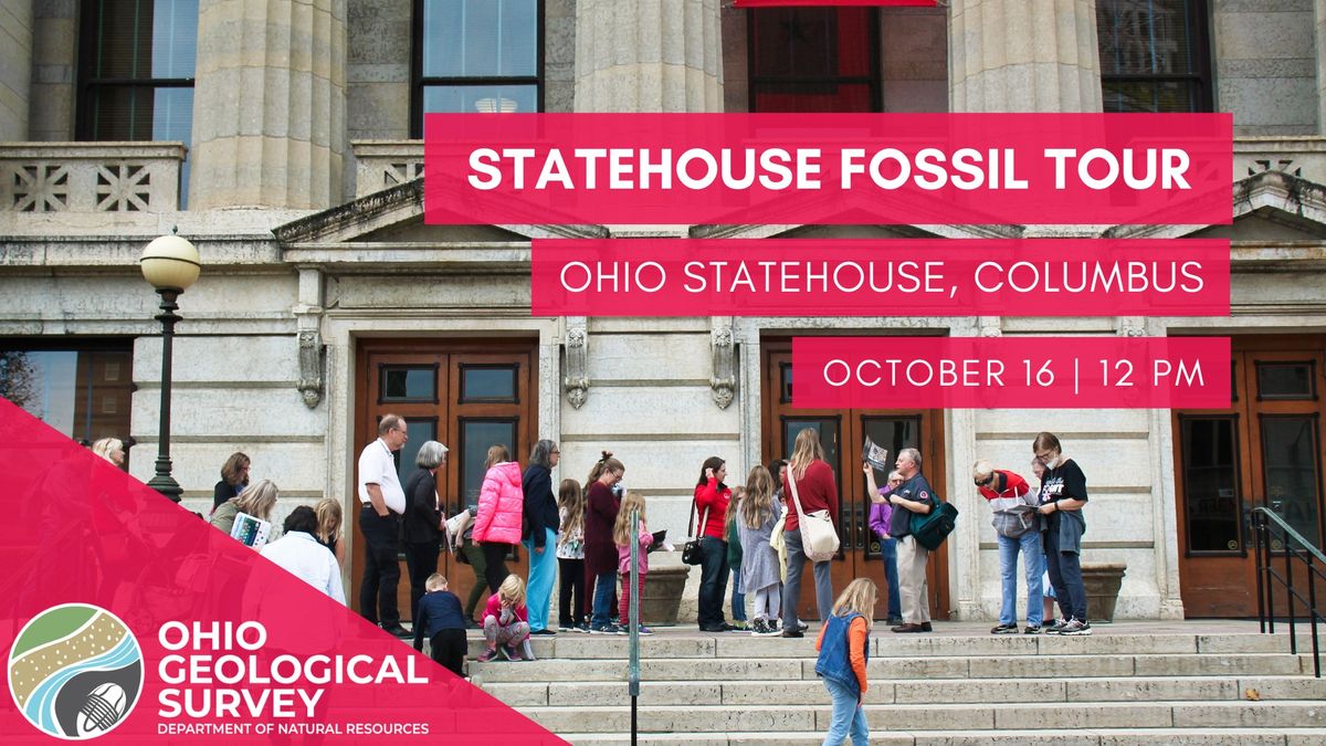 National Fossil Day \u2013 Statehouse Fossil Tour