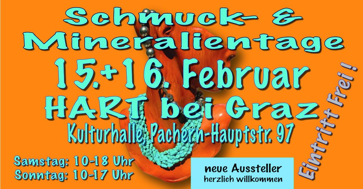 Schmuck- und Mineralientage Hart bei Graz