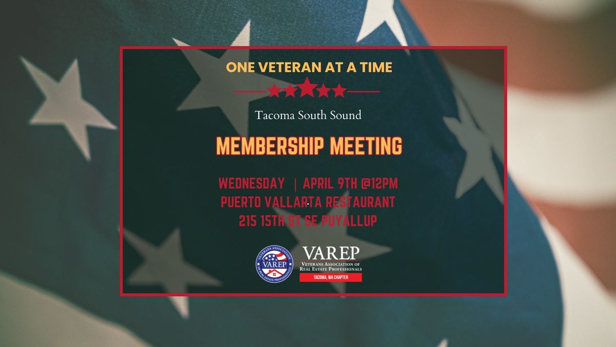 VAREP April Membership Meeting