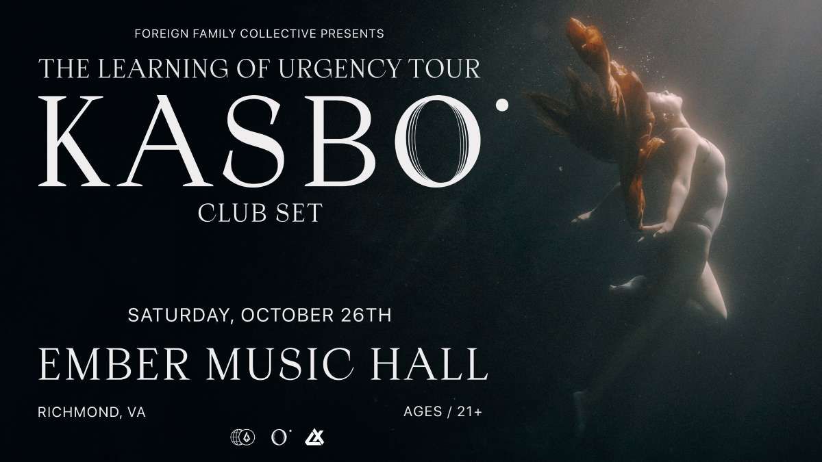 Kasbo - The Learning of Urgency Tour (Club Set)