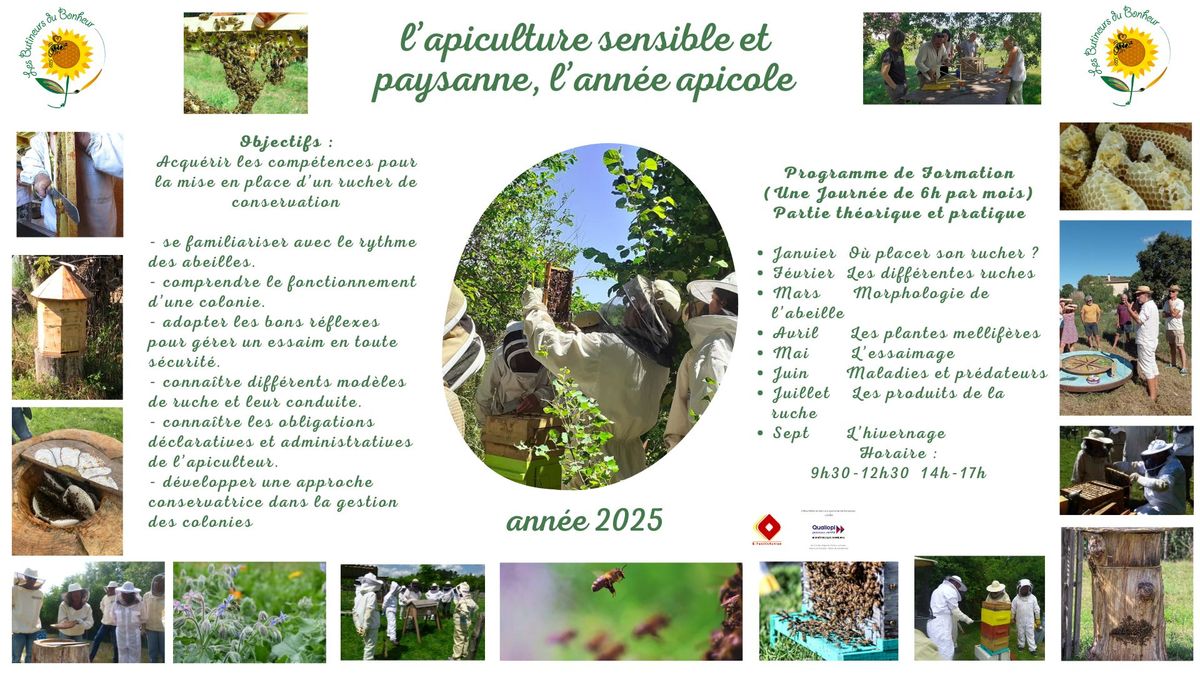 formation \u00e0 l'apiculture sensible et paysanne