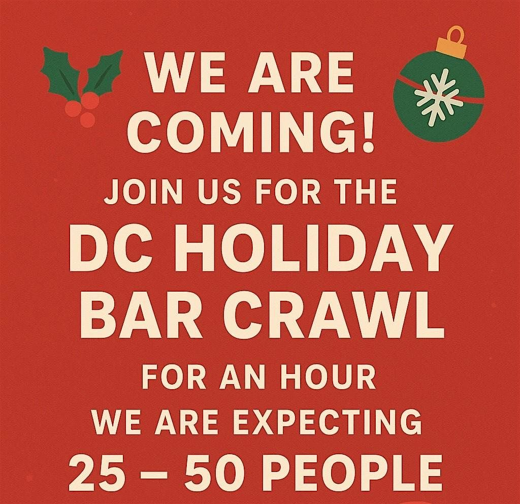 Festive Holiday Bar Crawl With Drink Tastings and Games