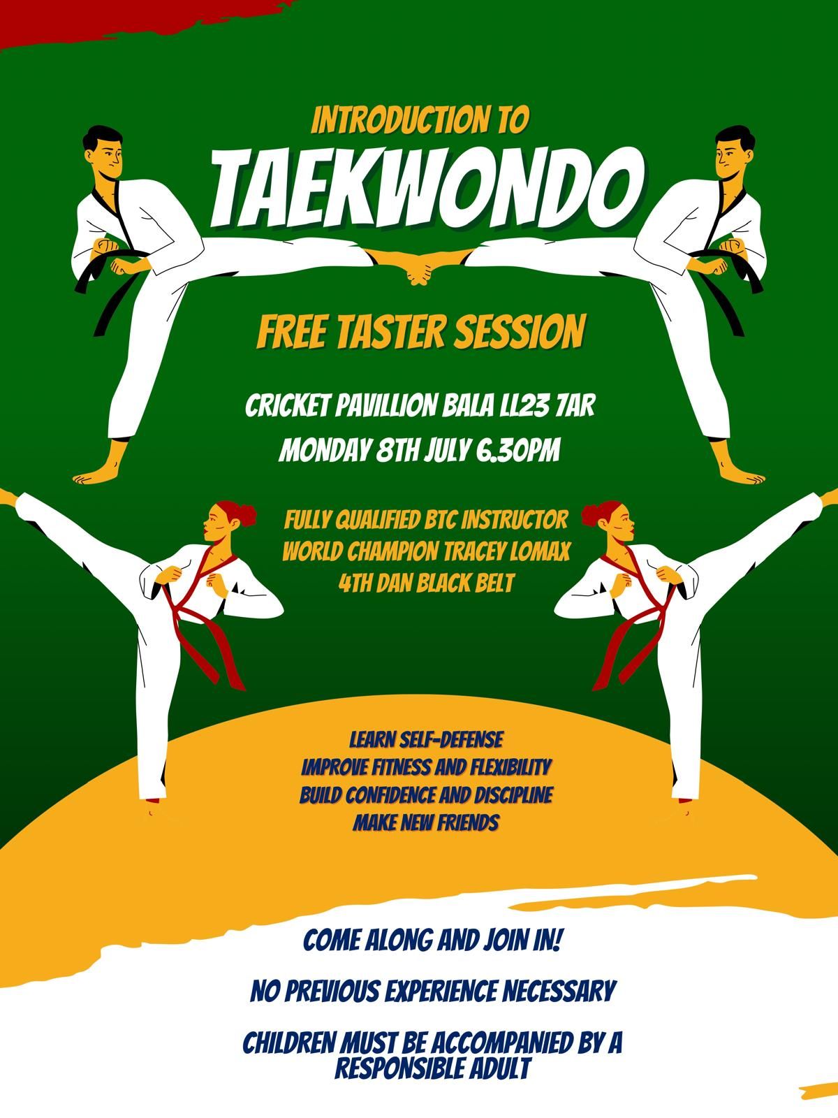 TAEKWONDO - free taster session