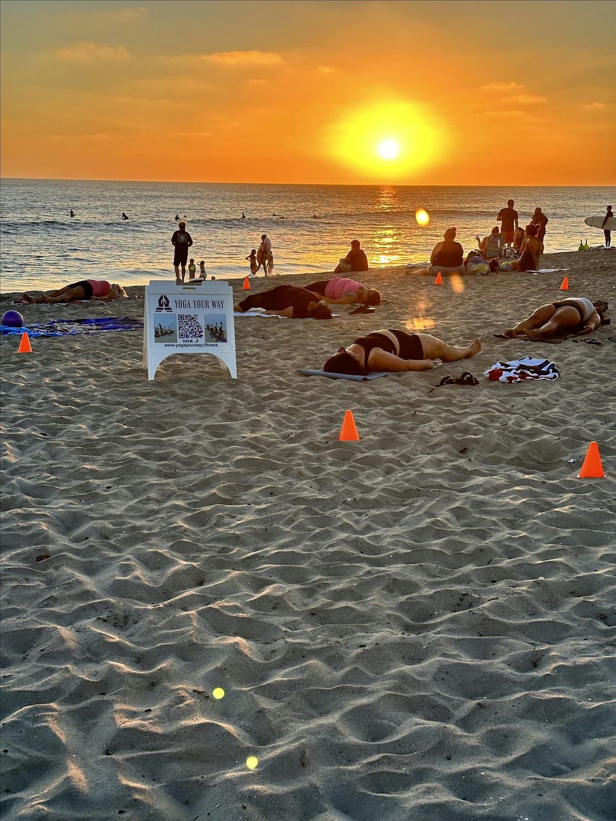 Copy of Sunset Strength & Surrender: Beach Pilates + Yin Yoga