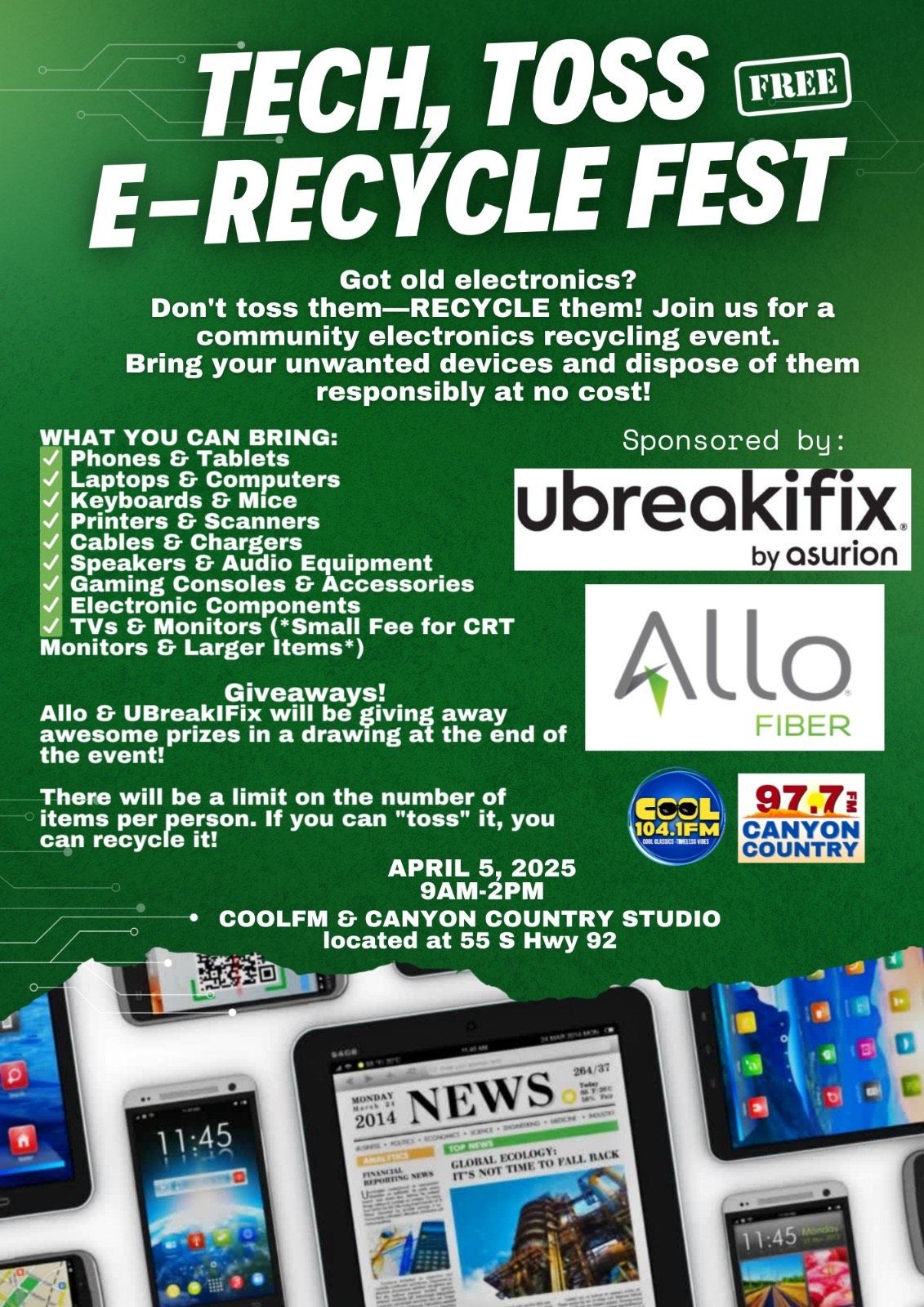 Tech Toss Recycle Fest 2025