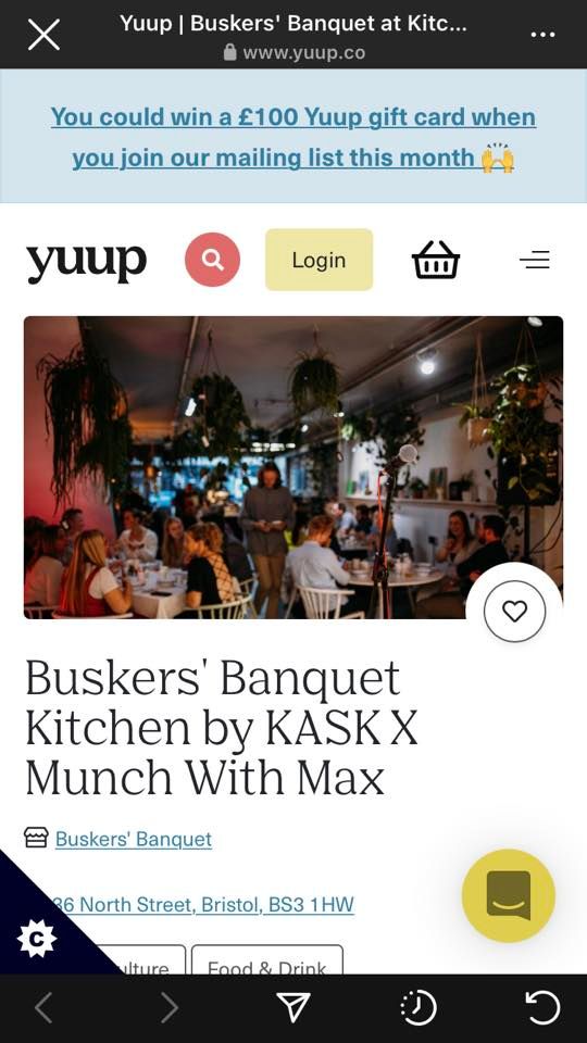 Buskers Banquet: Munch with Max x Kitchen by Kask