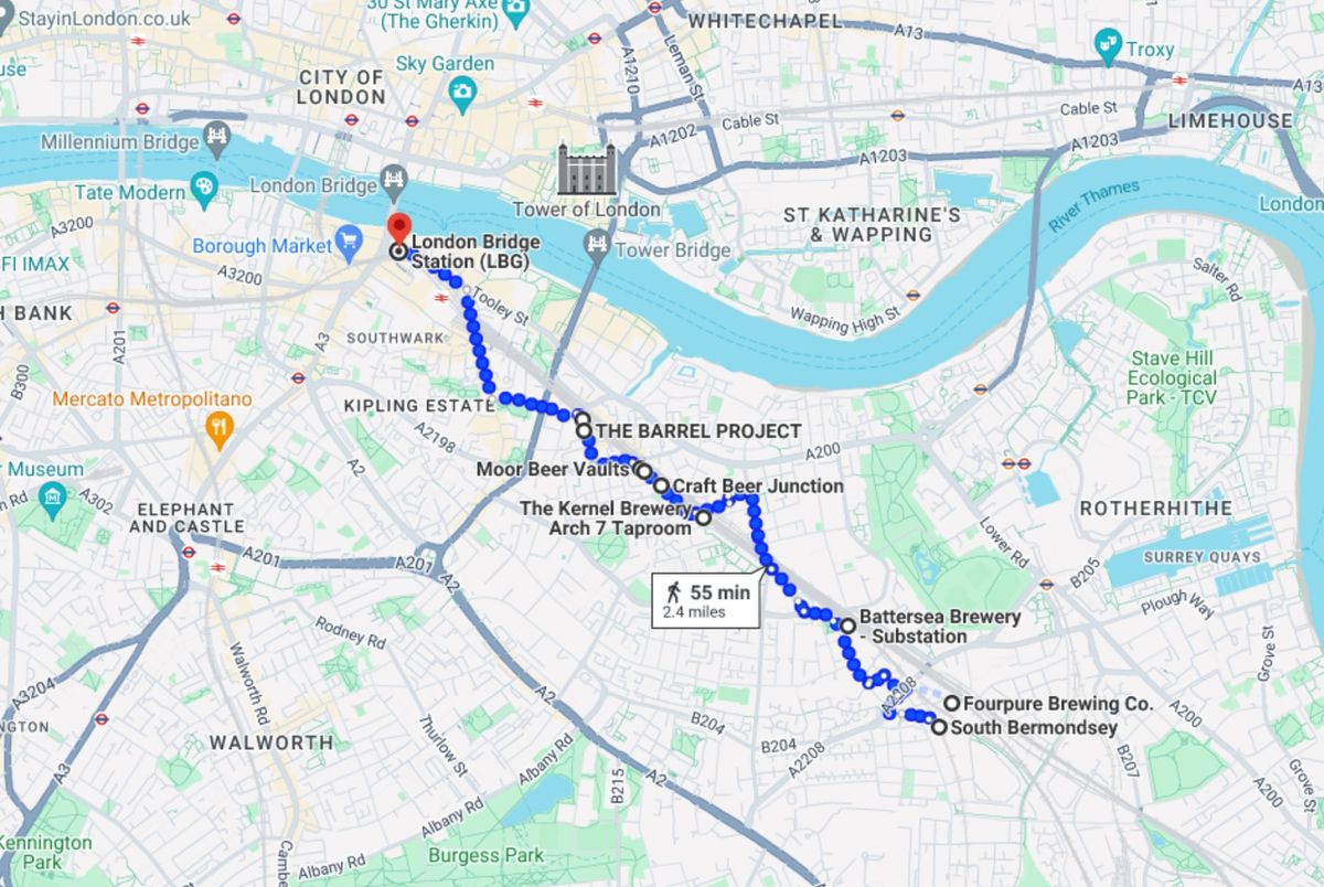 Bermondsey Beer Mile