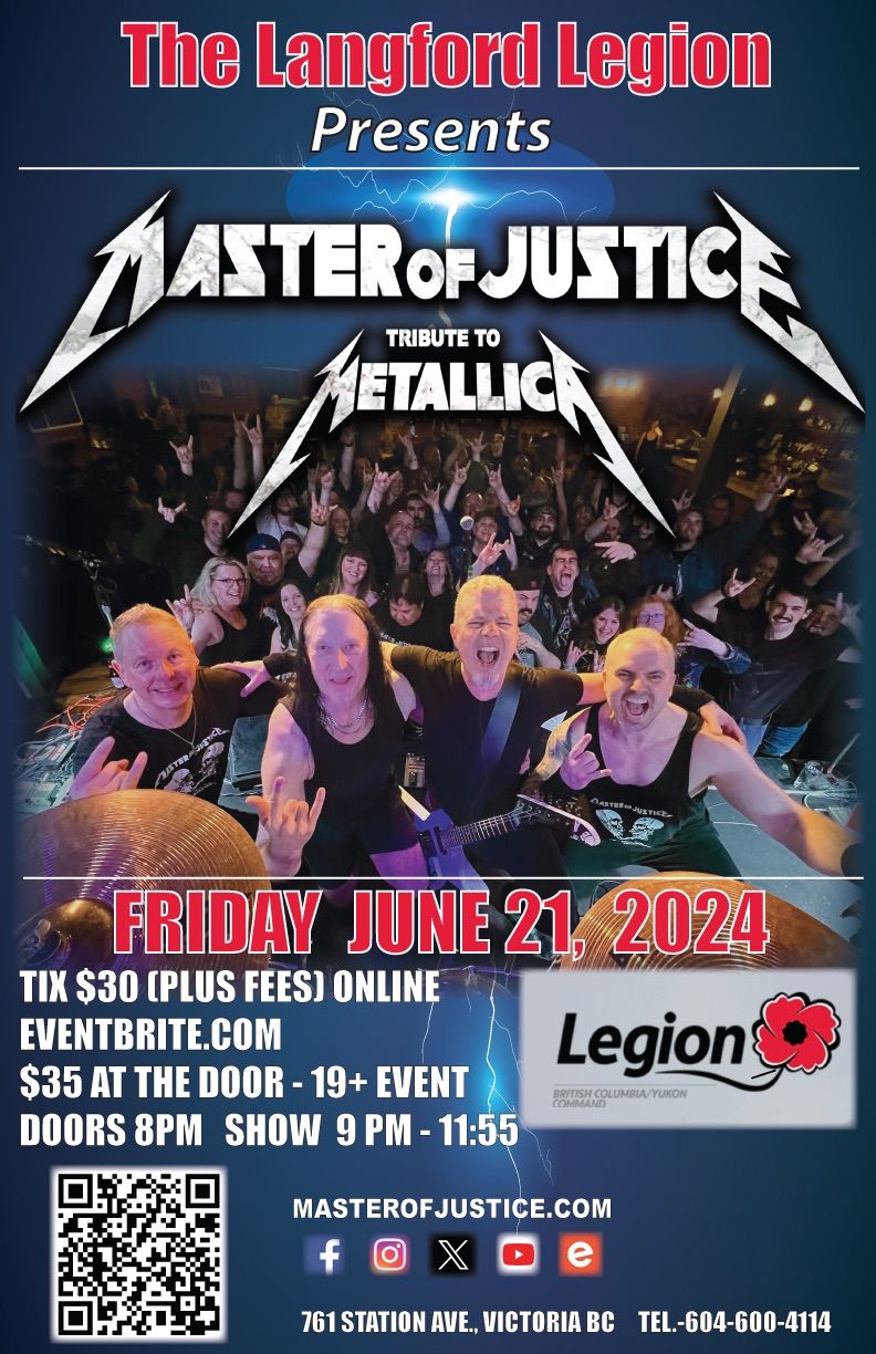 Langford Legion #91-Metallica Tribute\/Master Of Justice