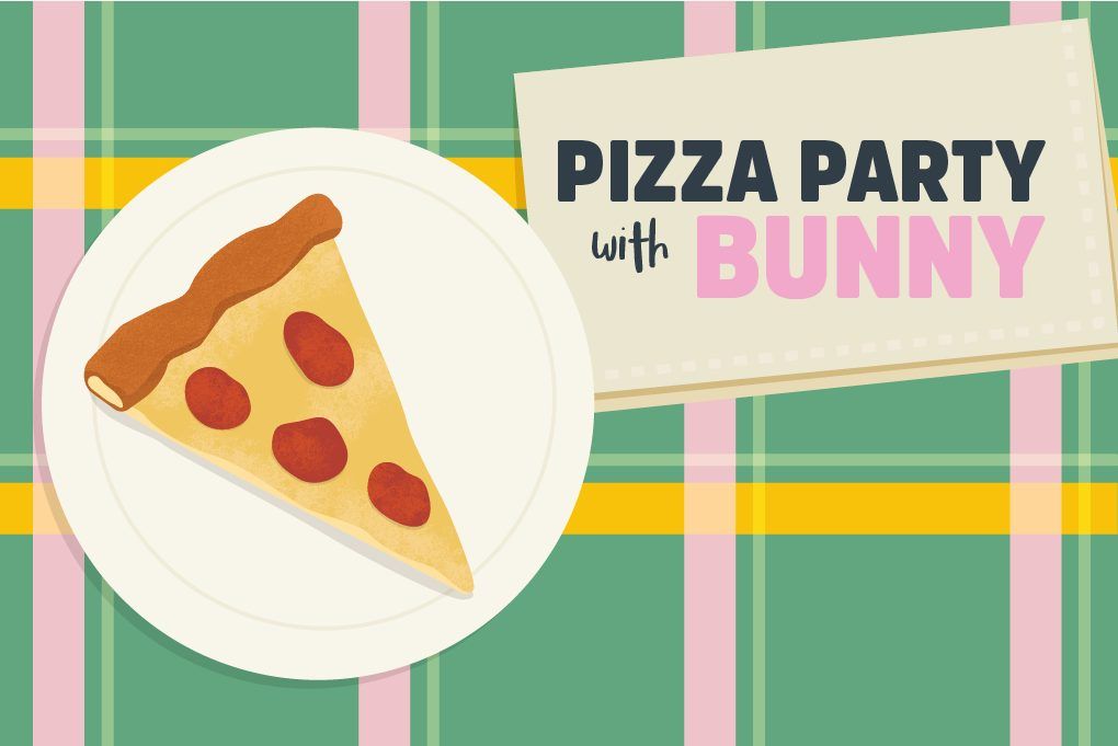 Pizza Party with Bunny