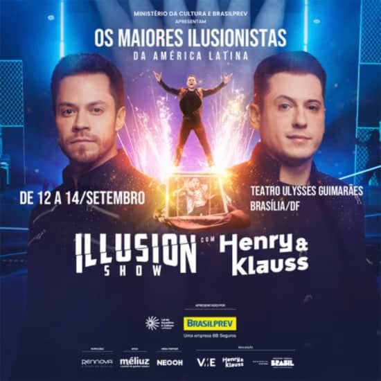 Illusion Show com Henry & Klauss - Bras\u00edlia